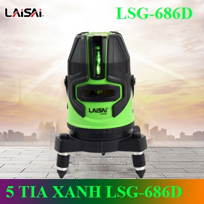 Máy cân bằng laser tia xanh Laisai LSG-686D